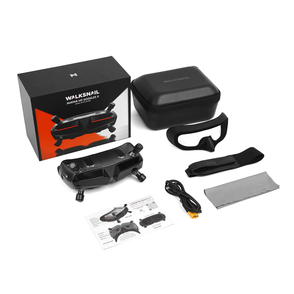 Walksnail Avatar Hd Goggles X - نظارات CADDX FPV Walksnail Avatar HD