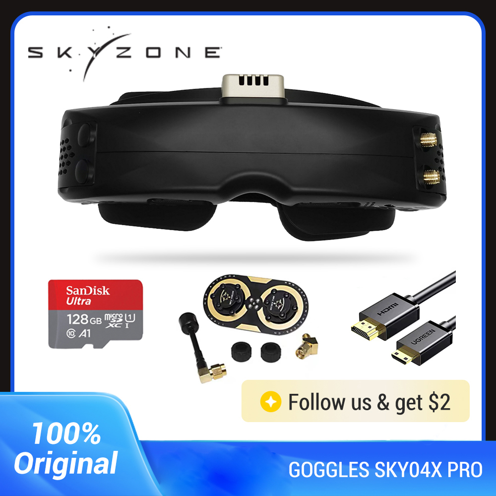 Skyzone Sky04X Pro Oled Fpv Goggles - نظارات FPV من سكاي زون SKY04X