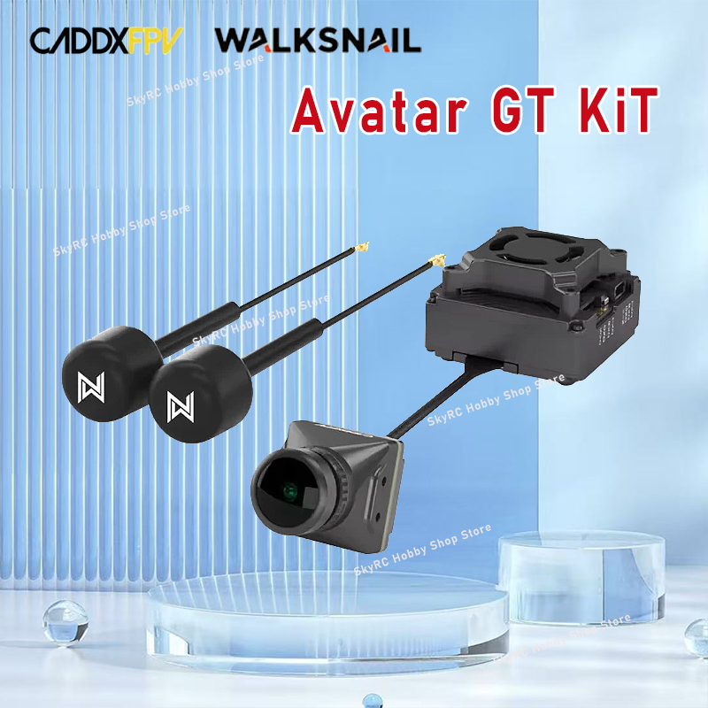 Walksnail Avatar Gt Kit 2W Vtx - طقم Caddx Walksnail Avatar GT FPV،