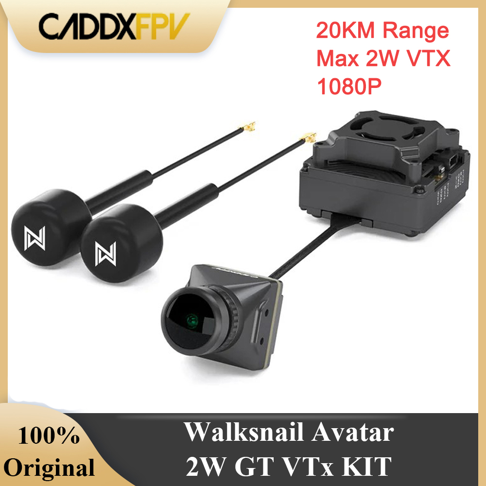 Walksnail Avatar Gt Kit 2W Vtx - كاميرا Walksnail Avatar GT KIT 2W