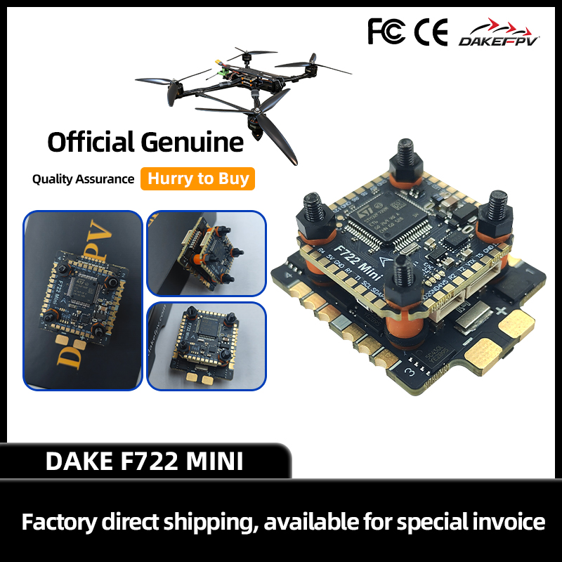 وحدة تحكم طيران DAKEFPV Mini F - مراجعة Foxeer Reaper Extreme 2.5W Vtx وسعره