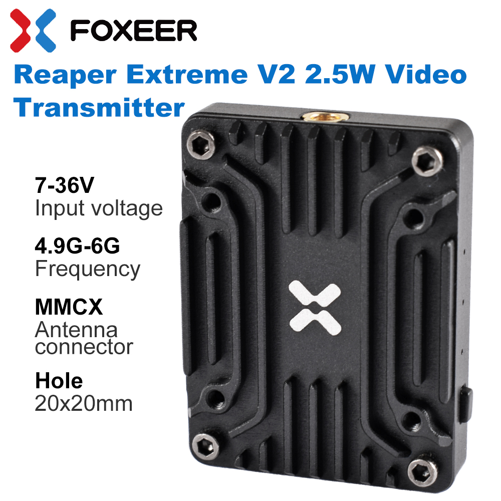 جهاز إرسال فيديو Foxeer 5.8g R - مراجعة Foxeer Reaper Extreme 2.5W Vtx وسعره