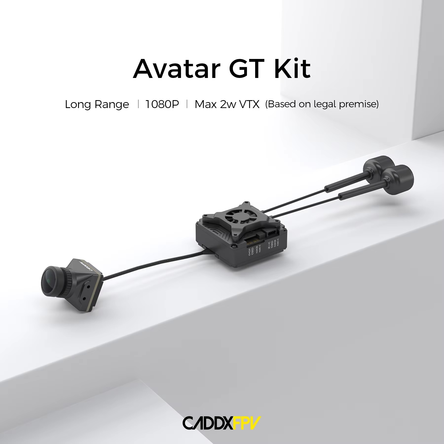 طقم Walksnail Avatar GT بقوة 2 - مراجعة Walksnail Avatar Gt Kit 2W Vtx وسعره