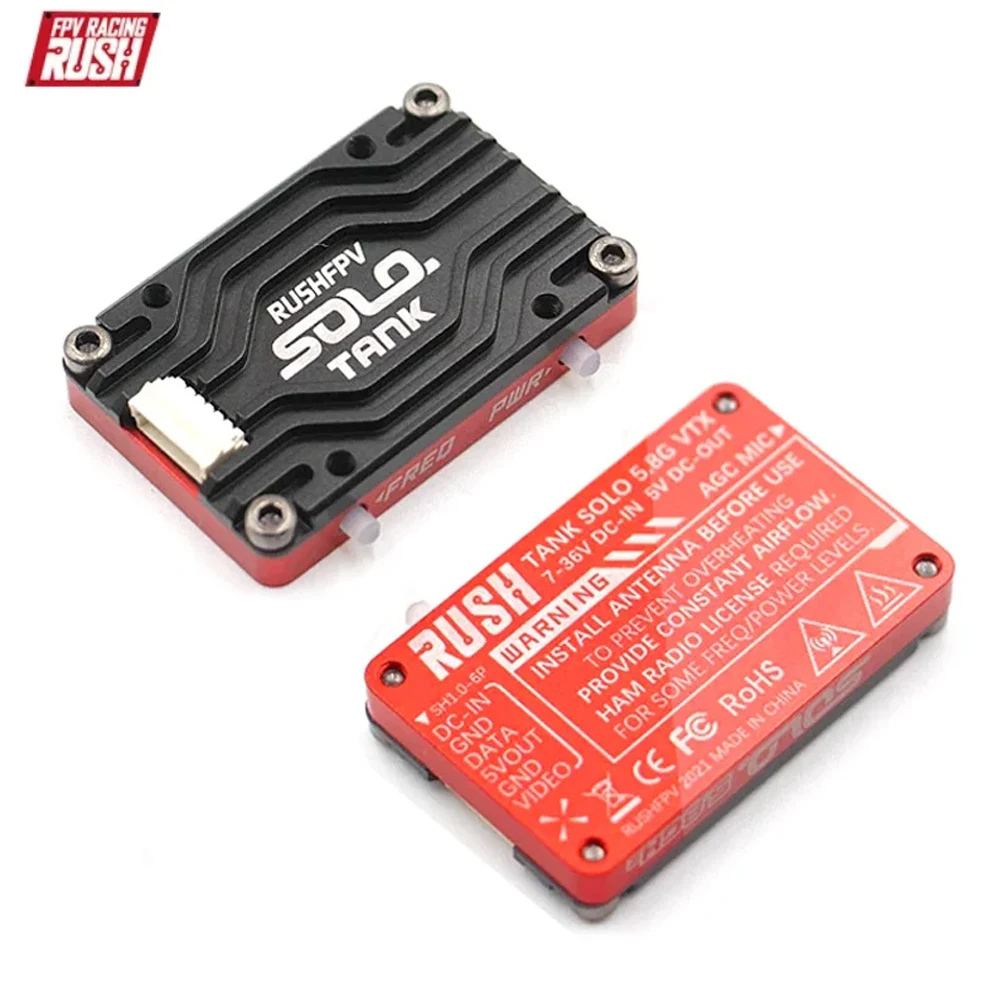 RushFPV Rush FPV Max Solo 2.5W - مراجعة Rushfpv Rush Max Solo 5.8G 2.5W Vtx وسعره