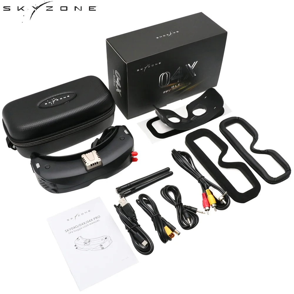 نظارات SKYZONE SKY04X PRO Fpv  - مراجعة Skyzone Sky04X Pro Oled Fpv Goggles وسعره