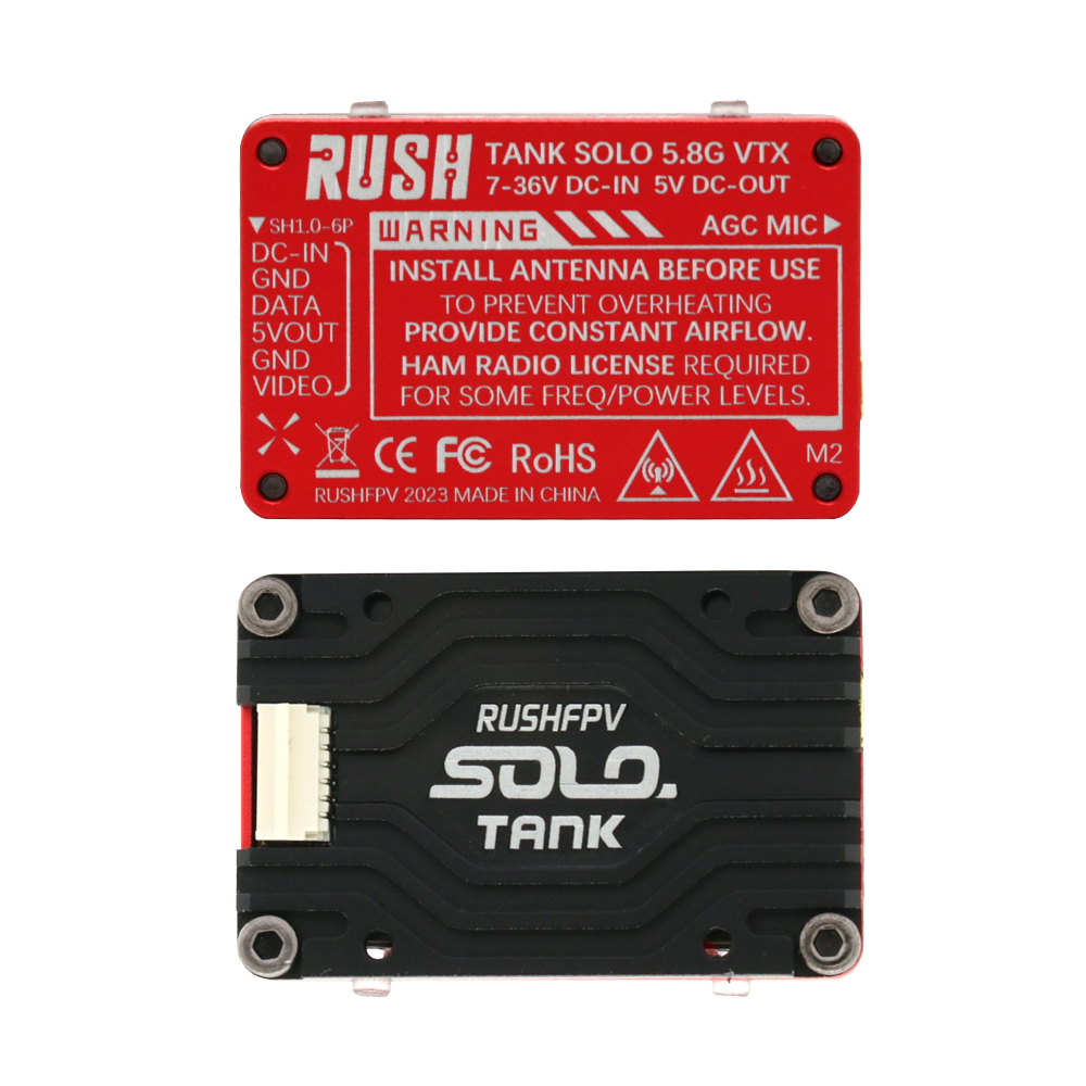 جهاز إرسال فيديو RUSH Solo Tan - مراجعة Foxeer Reaper Extreme 2.5W Vtx وسعره