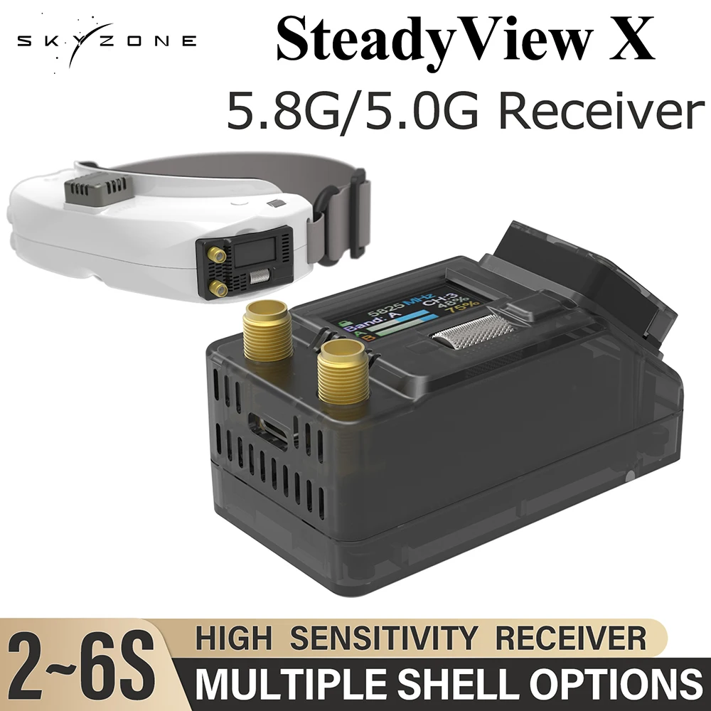 SKYZONE Steadyview X 5.0G 5.8G - مراجعة Skyzone Steadyview X Receiver Module وسعره