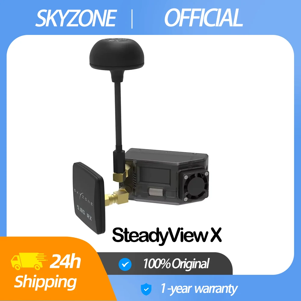 جهاز استقبال شاشة SKYZONE Stea - مراجعة Skyzone Steadyview X Receiver Module وسعره