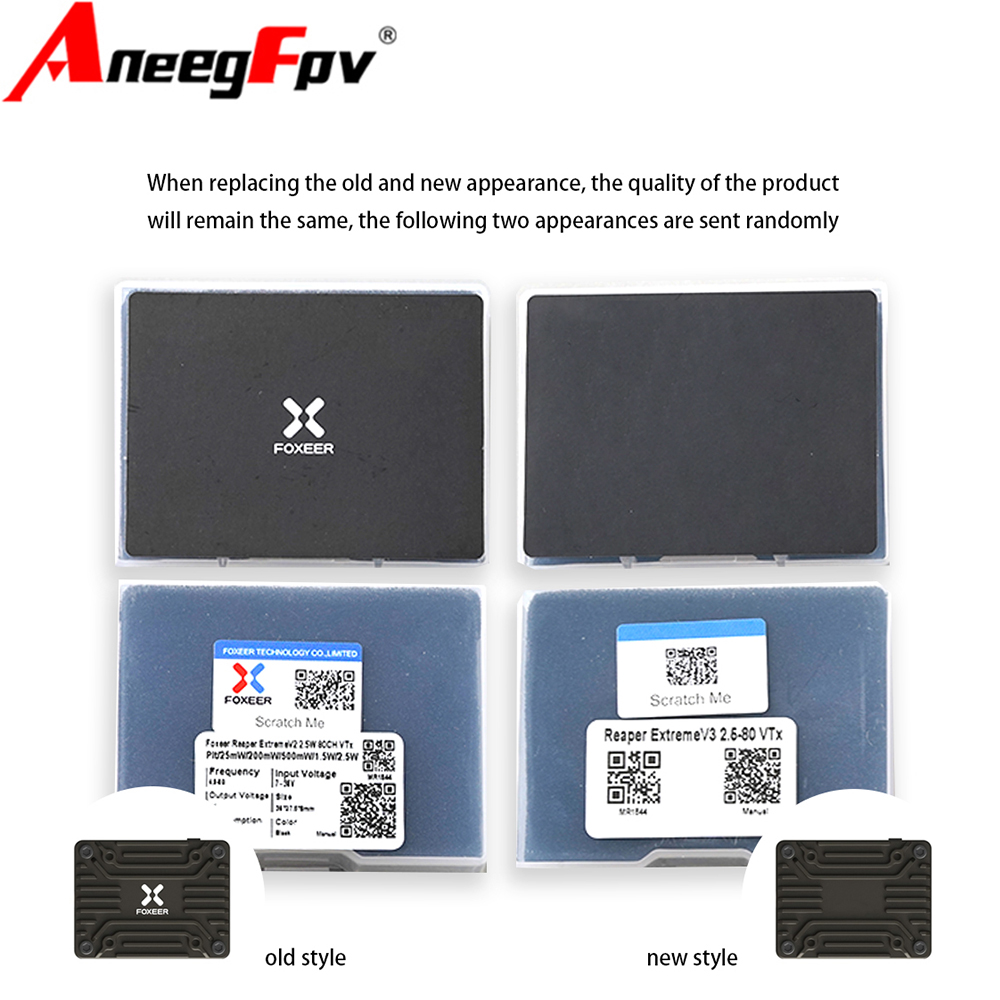 Foxeer 5.8G Reaper Extreme V2  - مراجعة Foxeer Reaper Extreme 2.5W Vtx وسعره